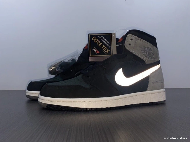 Rep Jordan Particle DB2889-001 High Retro 1 Black Grey Element Gore-Tex 0527